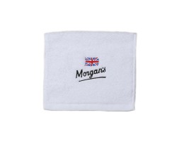 Полотенце для бритья Morgan's Embroidered Small White Towel