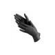 Нітрилові рукавиці без пудри Nitrylex Black Protective Gloves розмір L
