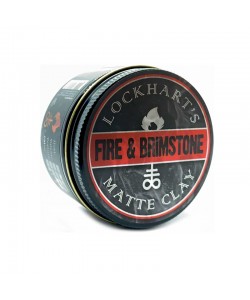 Глина для стилизации волос Lockhart's Fire & Brimstone Matte Clay 105 гр