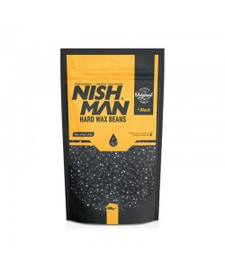 Воск для депиляции Nishman Hard Wax Beans Black 500 гр