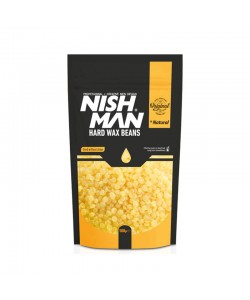 Воск для депиляции Nishman Hard Wax Beans Natural 500 гр