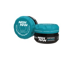 Воск матовый для стилизации волос Nishman Matte Finish Super High Hold Wax M4 100 мл