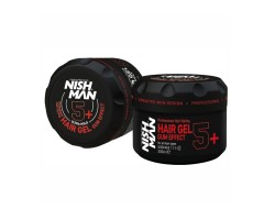 Гель для волос экстремальной фиксации Nishman Ultra Hold Hair Gel Gum Effect 5+ 300 мл