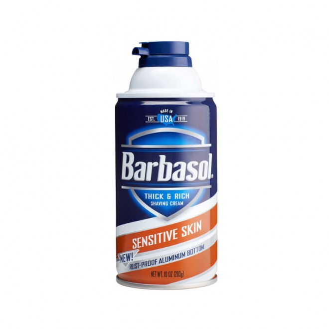 Пена для бритья Barbasol Sensitive Skin Shaving Cream 283 гр