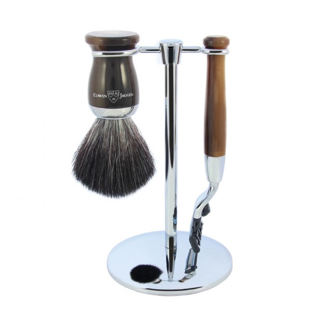 Набор для бритья Edwin Jagger S21M722CR Mach 3 Набор для бритья Edwin Jagger S21M722CR Mach 3