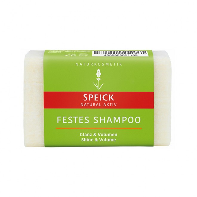 Твердый шампунь для волос Speick Natural Aktiv Solid Shampoo Shine & Volume 60 г