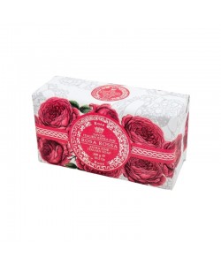 Мыло туалетное Saponificio Varesino Rosa Rossa Natural Soap 300 г