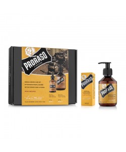 Набір для бороди Proraso Duo Pack Oil + Shampoo Wood & Spice