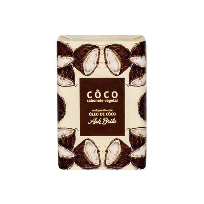 Мило туалетне Ach. Brito Coconut Soap 75 гр (Кокосове)