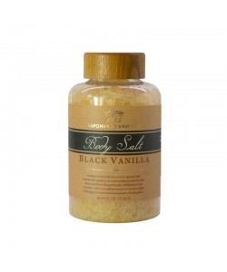 Соль для ванны Saponificio Varesino Body Salt Black Vanilla 500 г