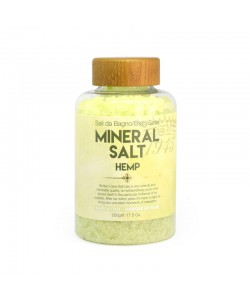 Соль для ванны Saponificio Varesino Mineral Salt Hemp 500 г