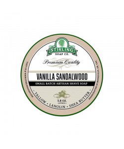 Мыло для бритья Stirling Shaving Soap Vanilla Sandalwood 170 мл