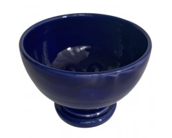 Чаша для бритья керамическая синяя