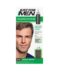 Відтінковий шампунь Just for Men Coloring Shampoo Medium Brown H-35