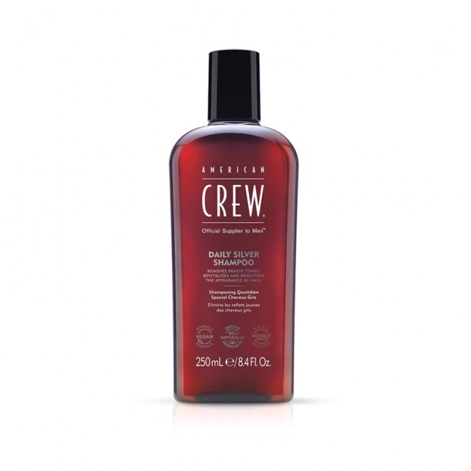 Шампунь для сивого волосся American Crew Daily Silver Shampoo 250 мл