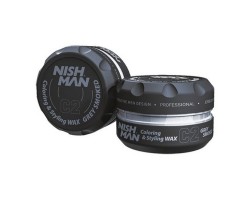 Віск для фарбування волосся Nishman Hair Coloring Wax (grey smoked) C2 100 мл