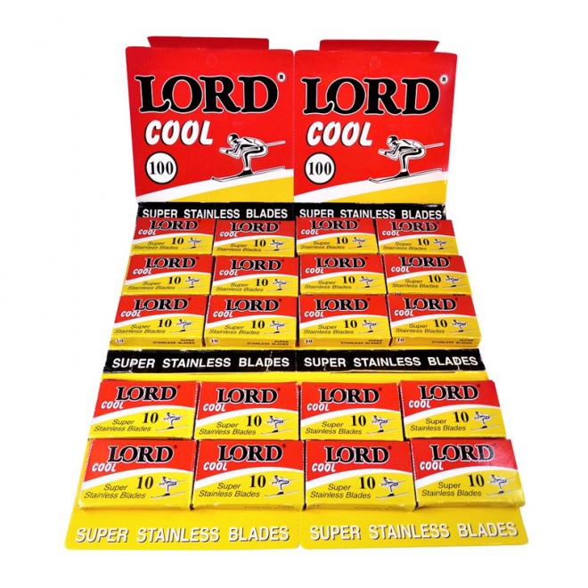 Леза Lord Cool Super Stainless Blades 200 шт