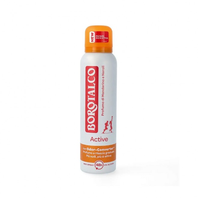 Дезодорант-спрей Borotalco Deo Spray Active Mandarin E Neroli 150 мл