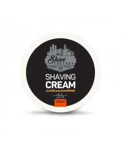 Крем для гоління The Shave Factory Cloves & Black Pepper Shaving Cream 125 мл