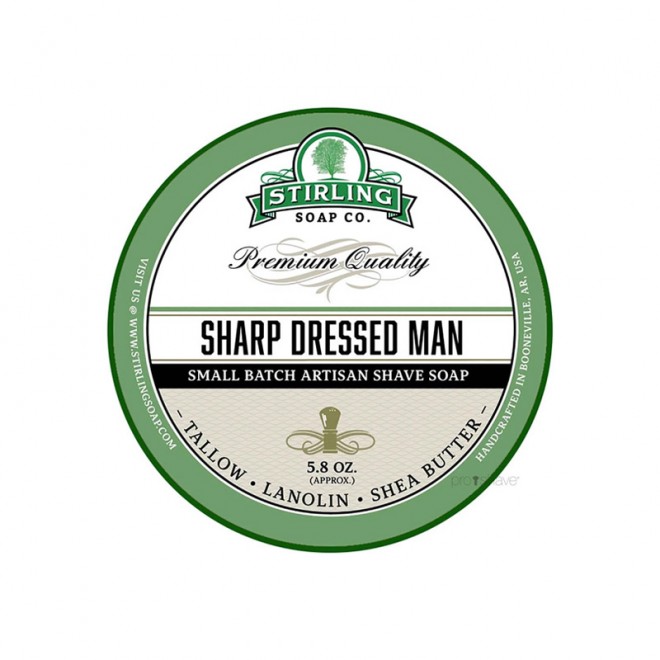 Мило для гоління Stirling Shaving Soap Sharp Dressed Man 170 мл