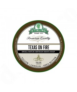 Мыло для бритья Stirling Shaving Soap Texas On Fire 170 мл