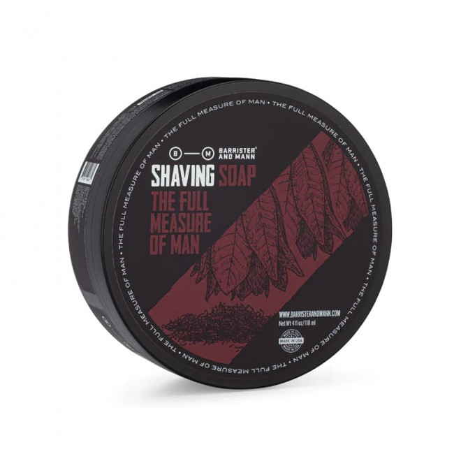 Мило для гоління Barrister And Mann Shaving Soap The Full Measure Of Man 118 мл