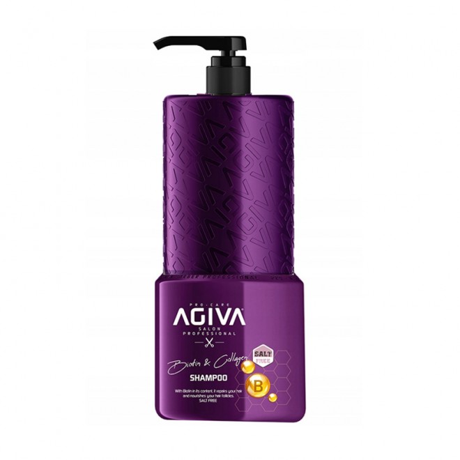 Шампунь для волосся Agiva Biotin & Collagen Hair Shampoo 800 мл
