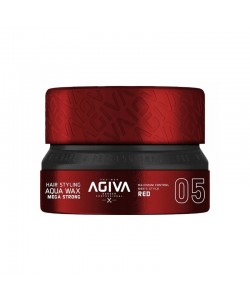 Віск для стилізації волосся Agiva Aqua Wax Mega Strong 05 Red 155 мл