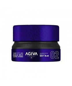 Віск для стилізації волосся Agiva Aqua Wax Ultra Strong 02 Navy Blue 155 мл