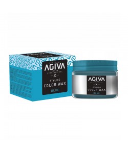 Воск для окрашивания волос Agiva Styling Color Wax Blue 120 мл