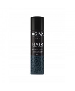 Кератиновое волокно для наращивания волос Agiva Hair Fiber Spray (Black) 150 мл