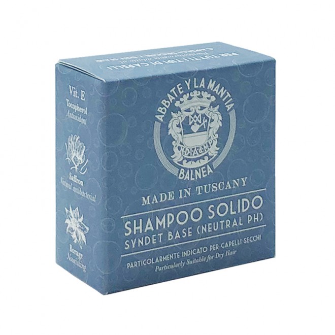 Твердий шампунь для сухого волосся Abbate Y La Mantia Solid Shampoo For Dry Hair 125 г