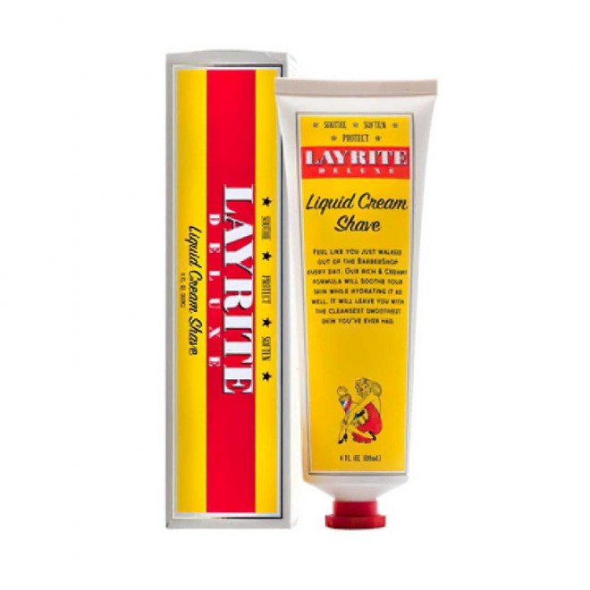 Крем для гоління Layrite Deluxe Liquid Cream Shave 118 мл