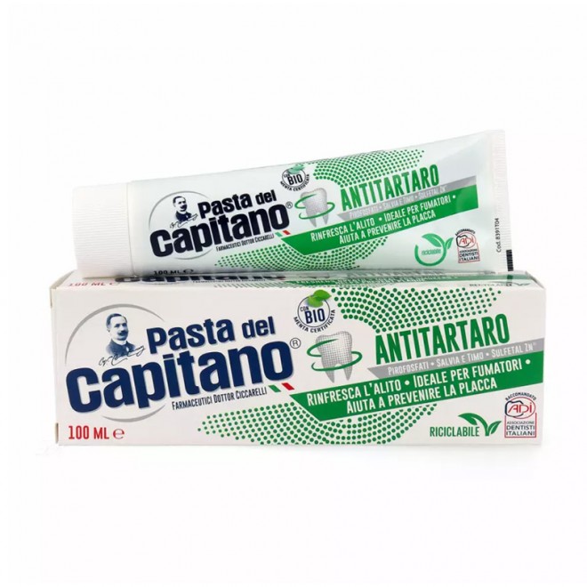 Зубна паста Pasta del Capitano Antitartaro 100 мл