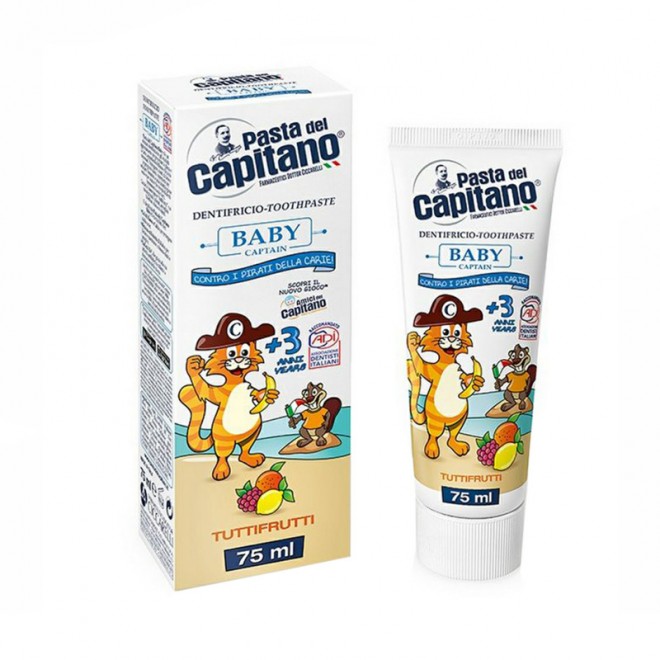 Зубная паста для детей Pasta del Capitano Tuttifrutti 75 мл