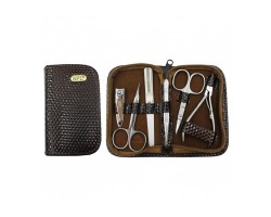 Манікюрний набір 6 предметів SPL Manicure Kit Brown