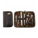 Маникюрный набор 6 предметов SPL Manicure Kit Brown SPL Manicure Kit Brown