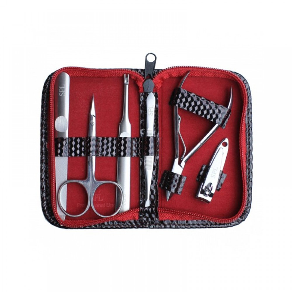 Купити Манікюрний набір 6 предметів SPL Manicure Kit Red