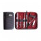 Маникюрный набор 6 предметов SPL Manicure Kit Red