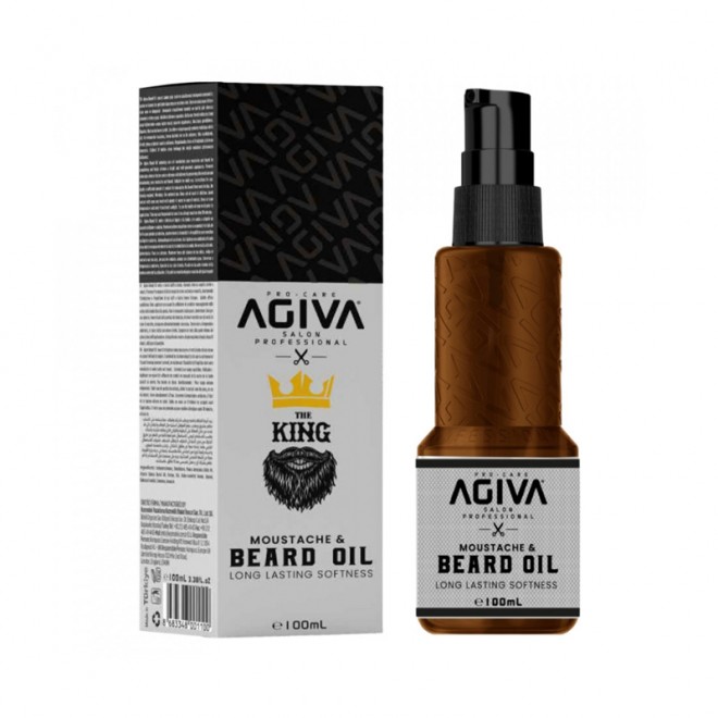 Олія для бороди Agiva Moustache & Beard Oil 100 мл