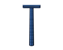 Станок для бритья Henson AL13-M - Medium Safety Razor - Steel Blue++