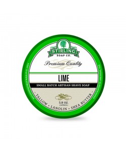 Мыло для бритья Stirling Shaving Soap Lime 170 мл
