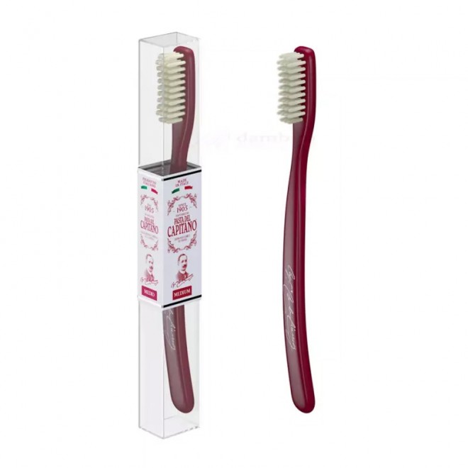 Зубна щітка Pasta del Capitano Retro Medium Red
