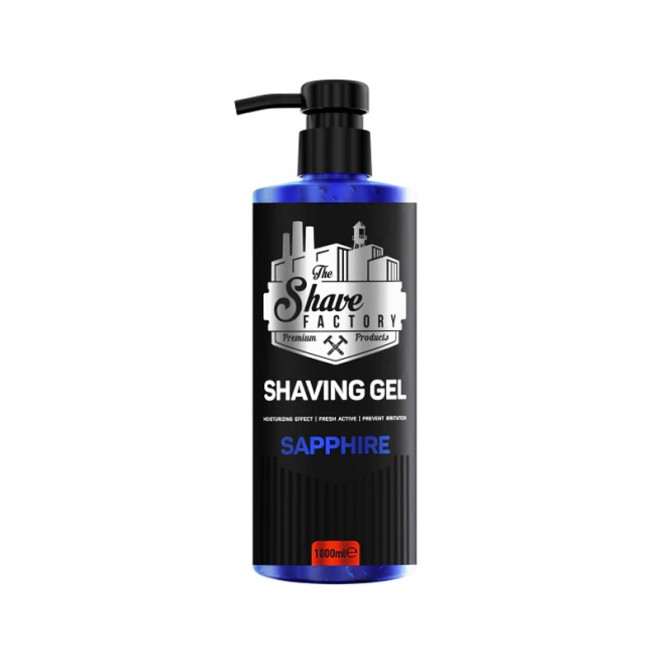 Гель для гоління The Shave Factory Shaving Gel Saphire 1000 мл