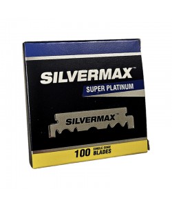 Леза для гоління Silvermax Super Platinum половинки 100 шт