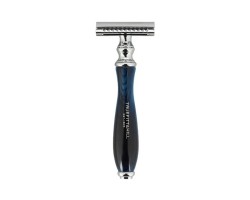Станок для гоління Т-подібний Truefitt & Hill Wellington Faux Blue Opal DE Safety Razor
