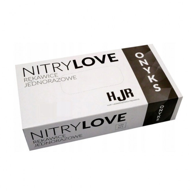 Нітрилові рукавиці без пудри HJR Onyks Nitrylove розмір XL