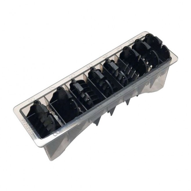 Набор насадок черный Wahl Premium Cutting Guides 8 шт Набор насадок черный Wahl Premium Cutting Guides 8 шт