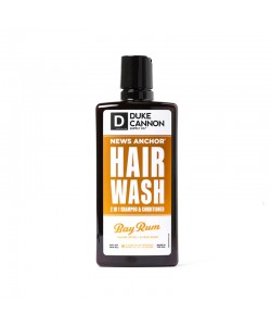 Шампунь 2 в 1 Duke Cannon News Anchor Hair Wash Bay Rum 414 мл