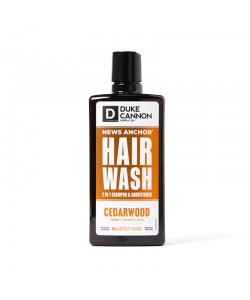 Шампунь 2 в 1 Duke Cannon News Anchor Hair Wash Cedarwood 414 мл